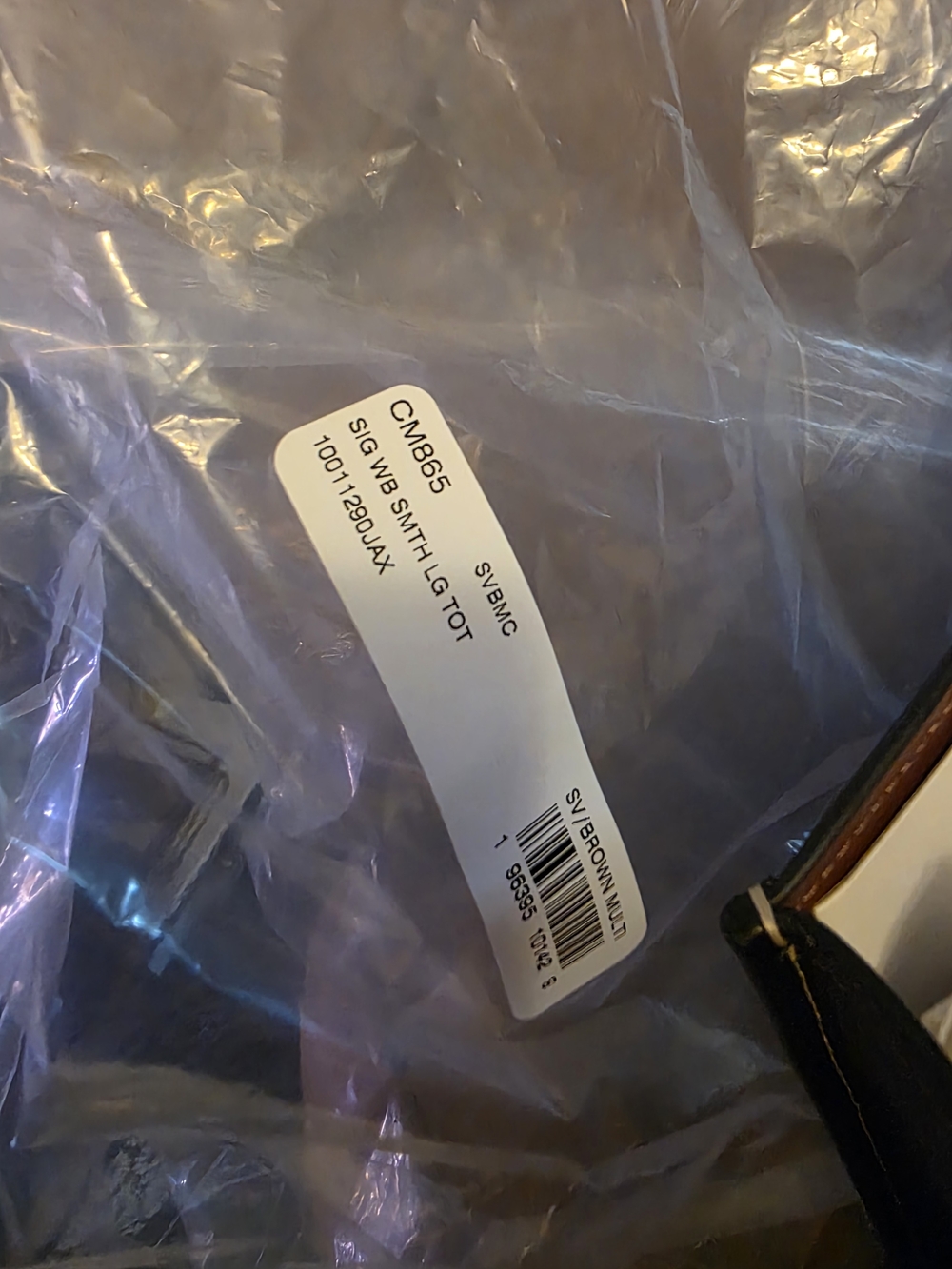 Large Smith Coach Tote Bag. Like New - Picture 13 of 14